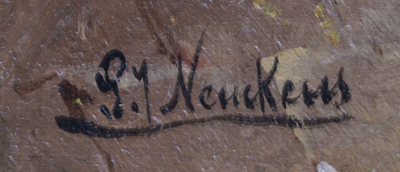 Pierre Jules Neuckens signaturen De gebroken pot
