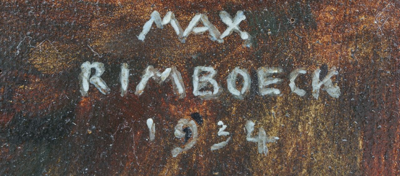 Max Rimböck signaturen Paasstilleven