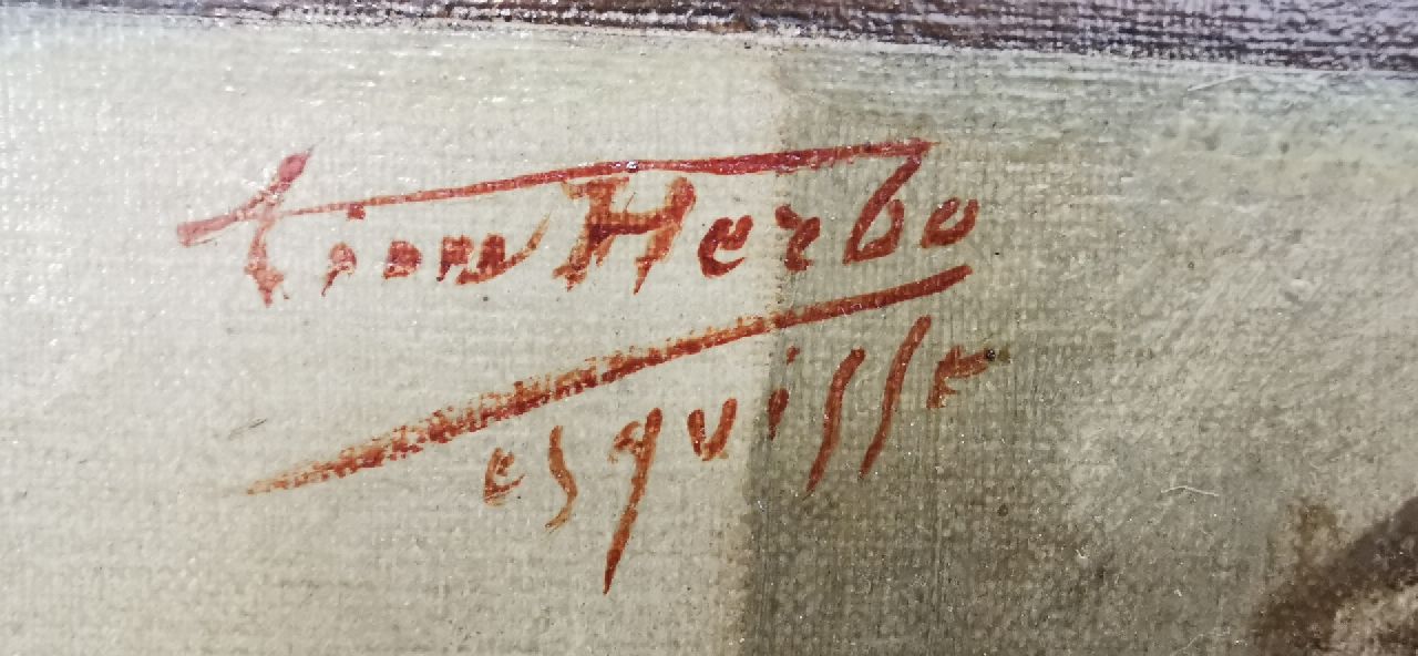 Léon Herbo signaturen De rechtszaak