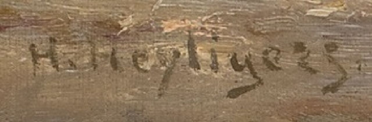 Henri Heijligers signaturen Pootje baden