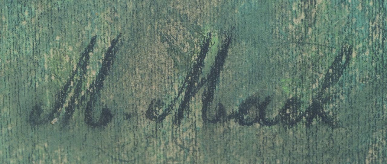 Margaretha Mack signaturen Uil op stok