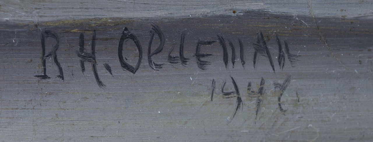 Rudolf Hendrik Oldeman signaturen Schildergerei