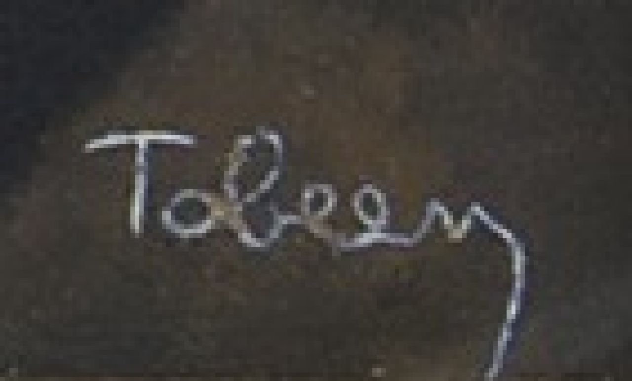 Tobeen (Félix Élie Bonnet) signaturen Nu couché