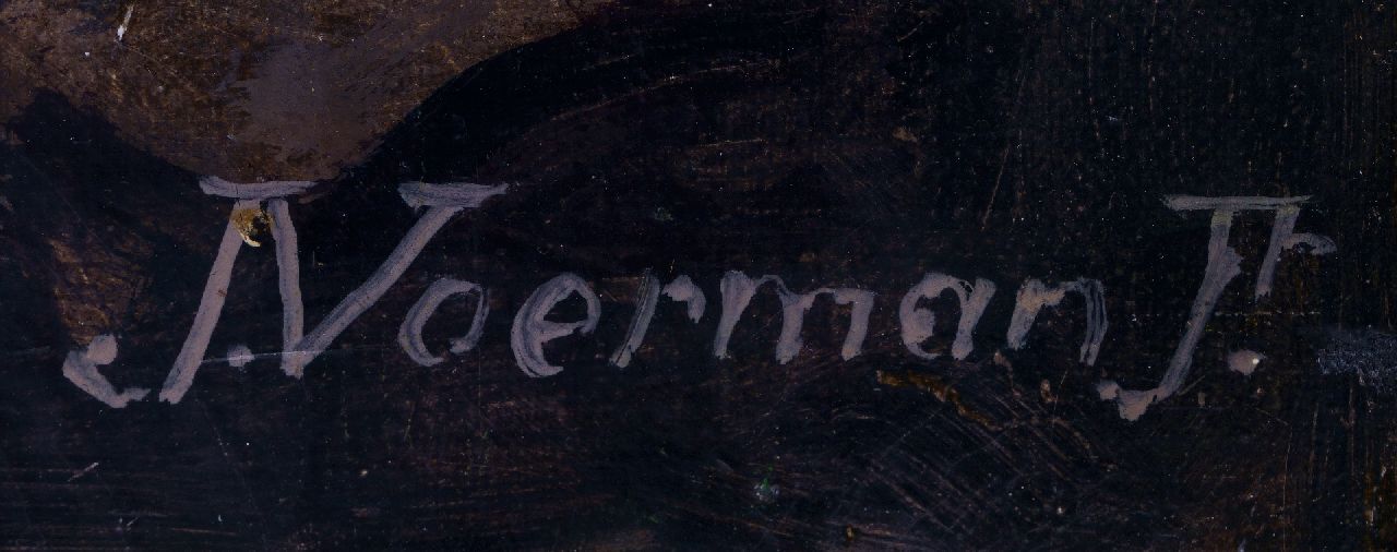 Jan Voerman jr. signaturen Bergbeek in het Melchtal, Zwitserland