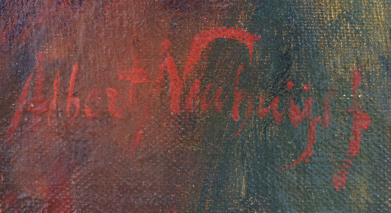 Albert Neuhuys signaturen Bij moeder