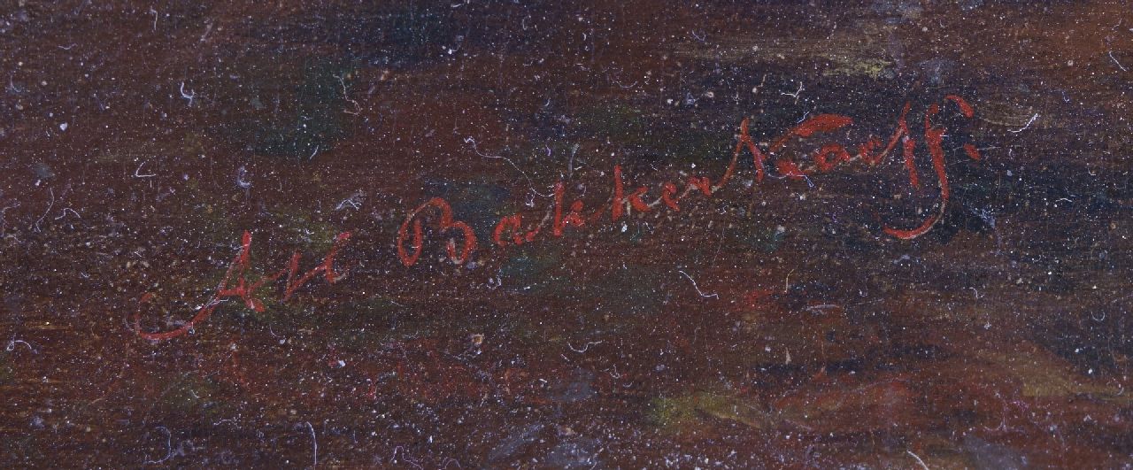Alexander Hugo Bakker Korff signaturen De herstellende