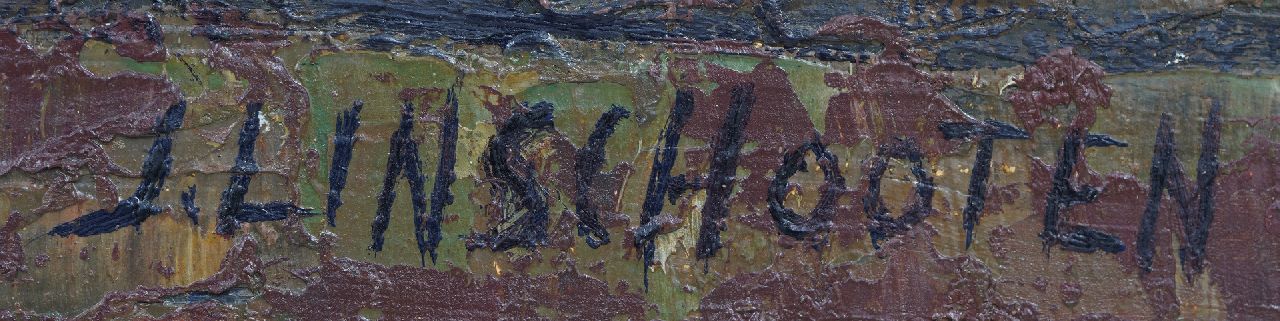 Joop Linschooten signaturen Zandbak