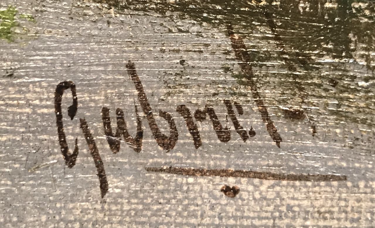 Constan Gabriel signaturen Molen bij Giethoorn