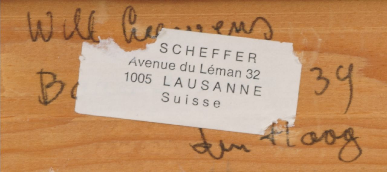 Will Leewens signaturen Rood