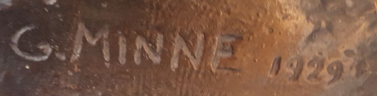 George Minne signaturen Moeder en kind