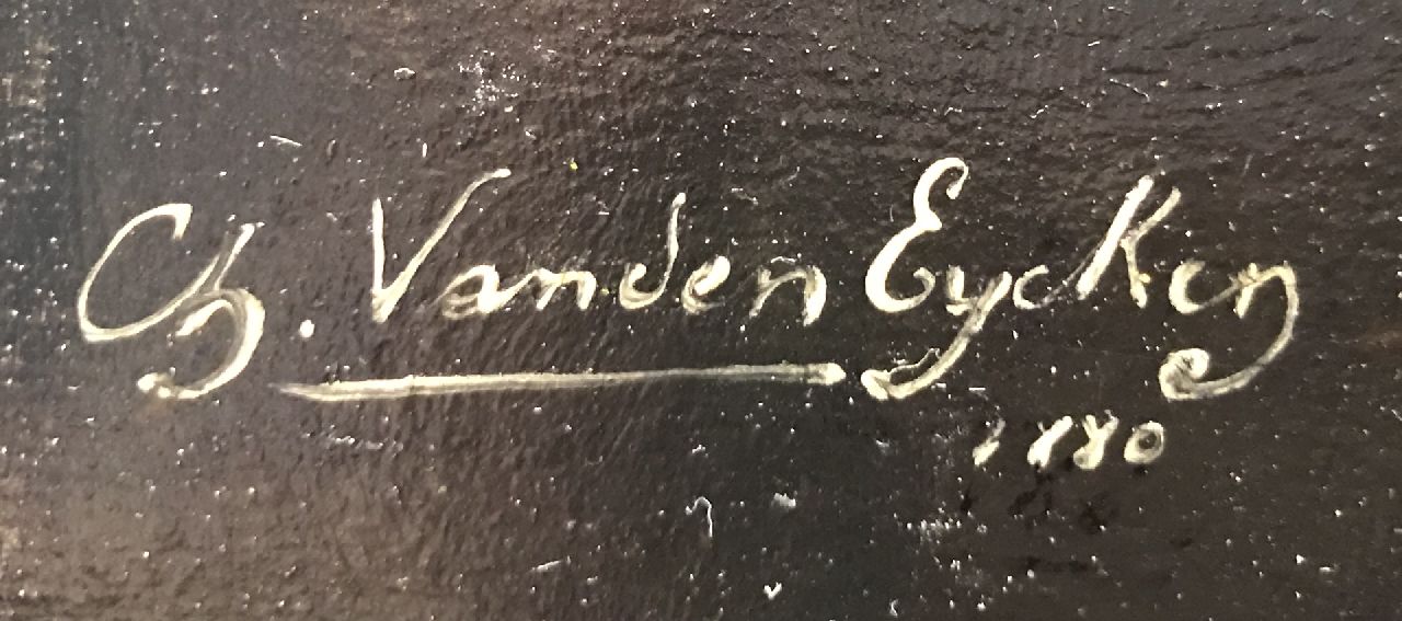 Charles van den Eycken signaturen Alleen in de keuken