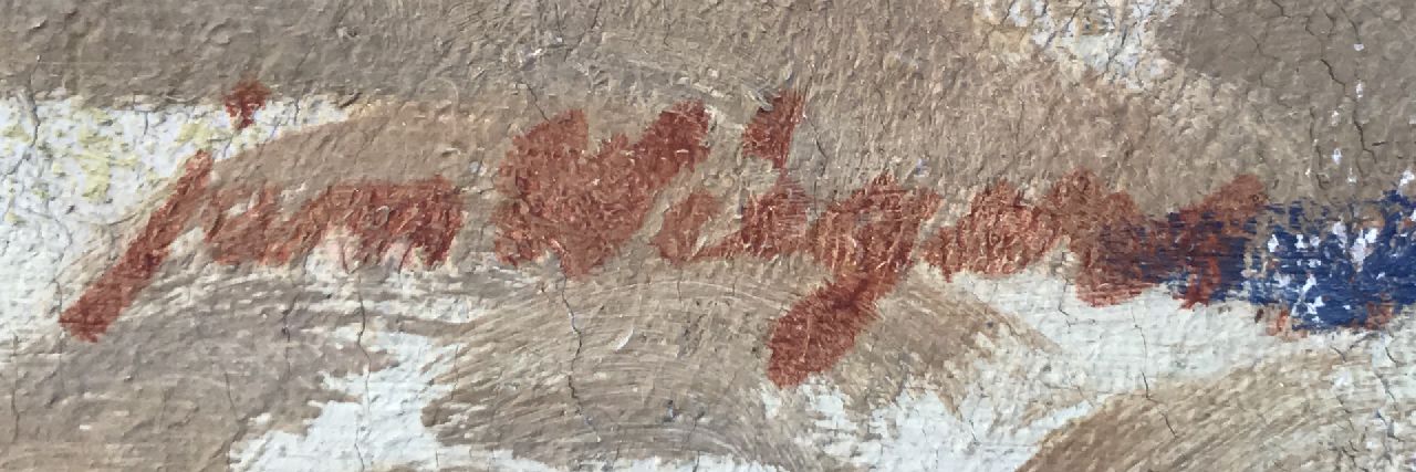 Jan Wiegers signaturen Tegna, Ticino