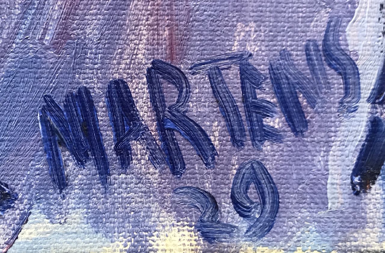 George Martens signaturen Vrouwenportret