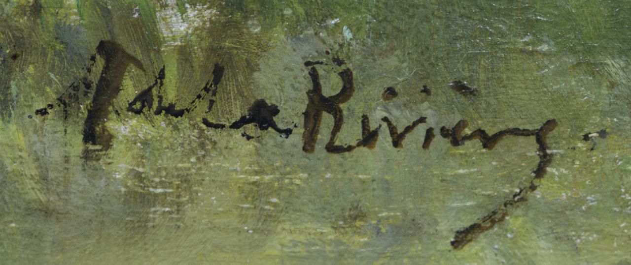 Adriaan de la Rivière signaturen Op vrijersvoeten