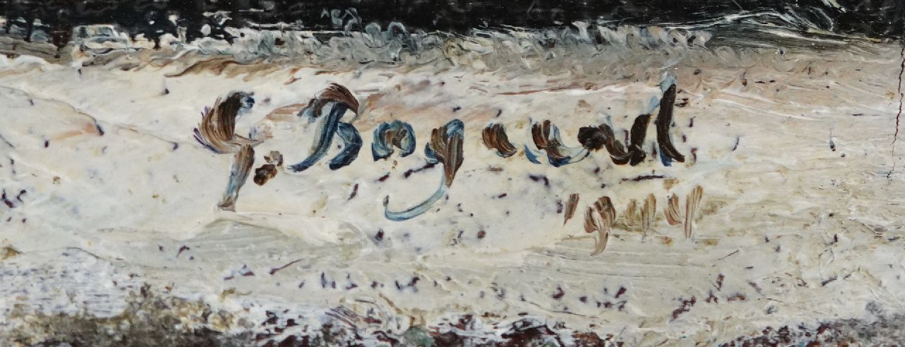 G. Bogaart signaturen Huizen aan de gracht in Amsterdam