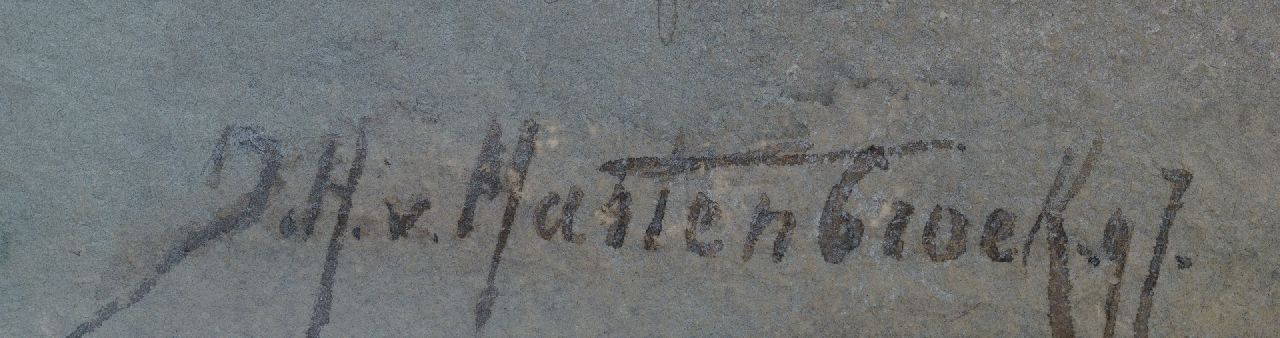 Johan Hendrik van Mastenbroek signaturen Dorpsgezicht