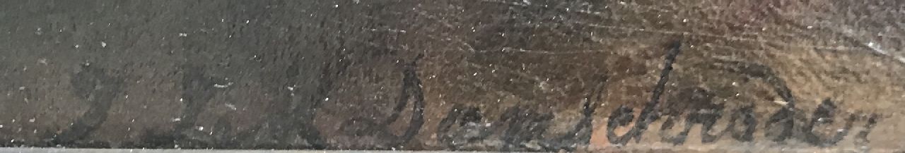 Jan Damschreuder signaturen De jonge accordeonist