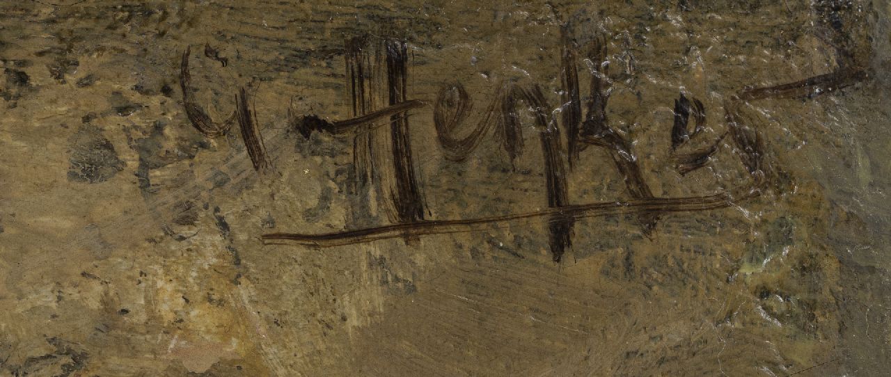 Gerke Henkes signaturen De jonge non