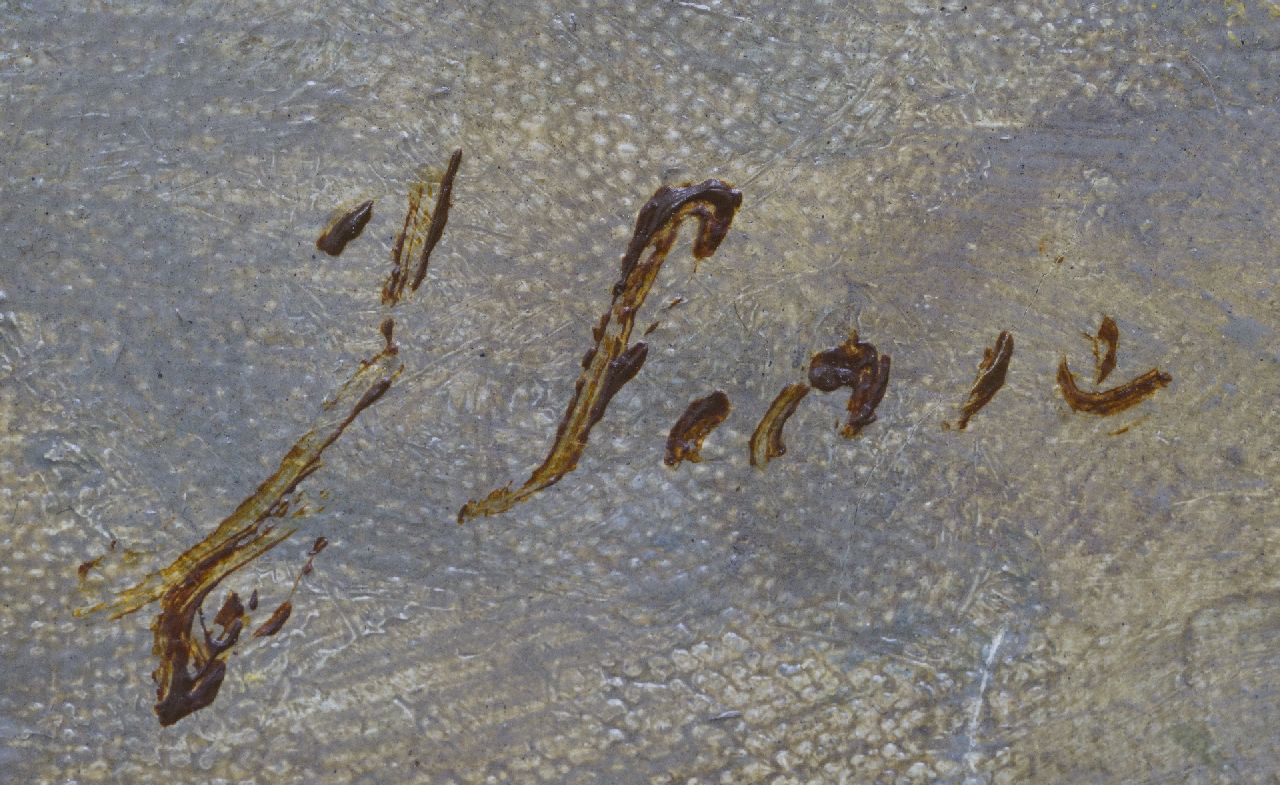 Coba Surie signaturen Stilleven met schildersbenodigdheden