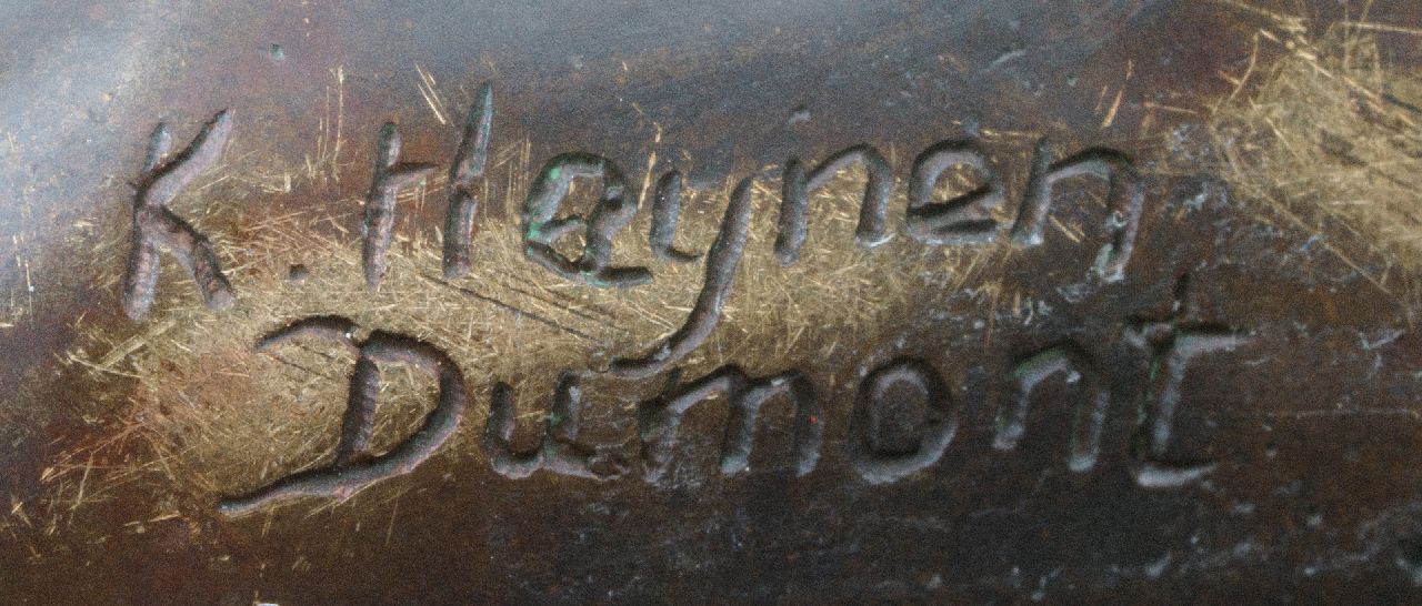 Karl Heynen-Dumont signaturen Twee eenden