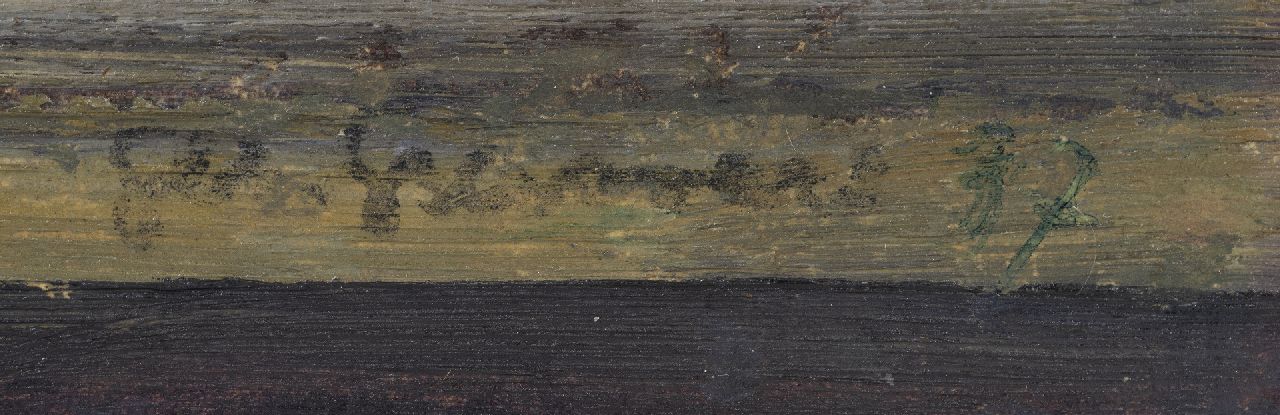 Gérard Grassère signaturen Bloemen voor een raam