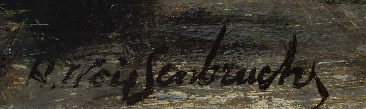 Jan Hendrik Weissenbruch signaturen Bij de Nieuwkoopse Plassen