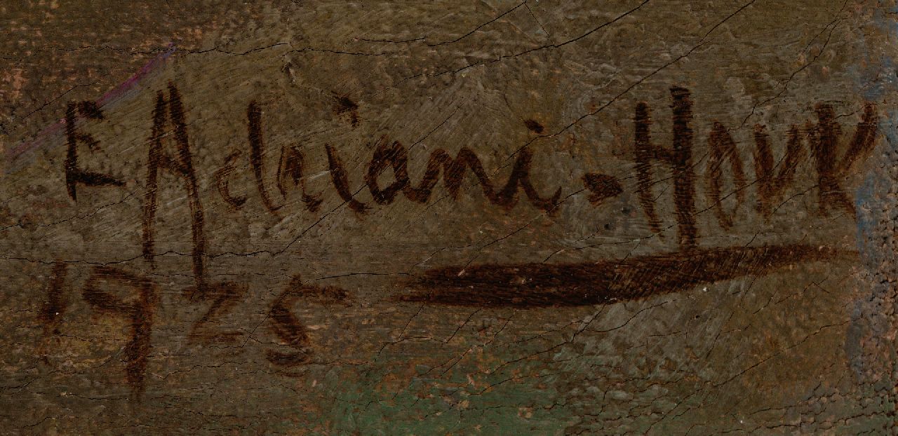 Elisabeth Adriani-Hovy signaturen De Vecht bij Oud-Zuilen