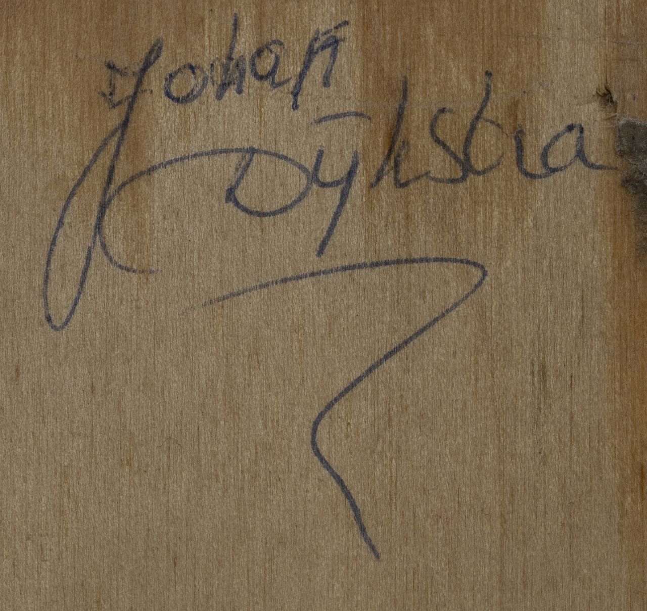 Johan Dijkstra signaturen Duiventil Blauwborgje
