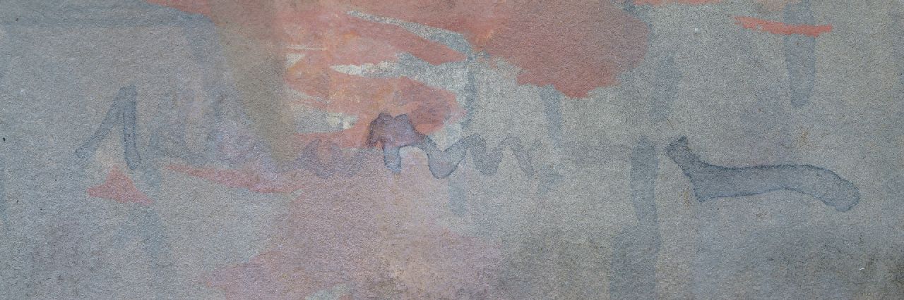 Adriaan de la Rivière signaturen In het koffiehuis