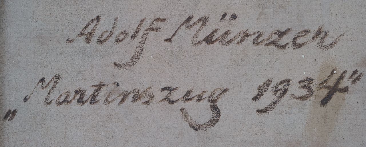 Adolf Münzer signaturen Sint-Maarten optocht 1934