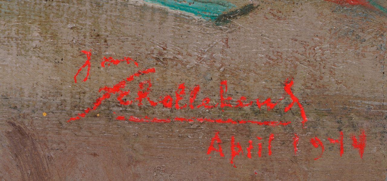 Jan Schellekens signaturen Stilleven van apothekersinstrumenten