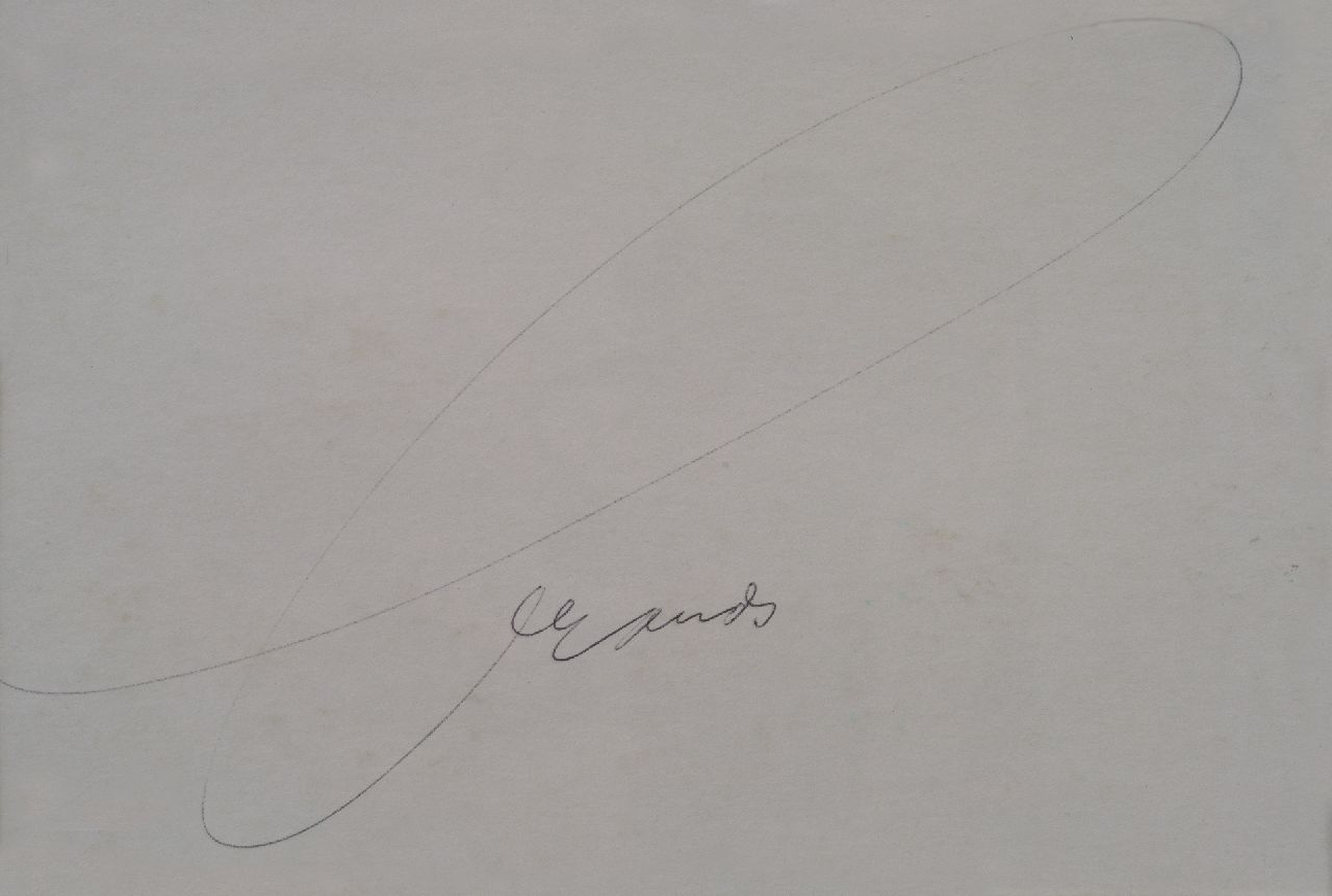 Eugène Brands signaturen Panta rei; alles stroomt
