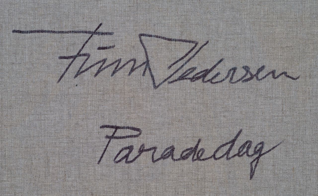 Finn Pedersen signaturen Paradedag