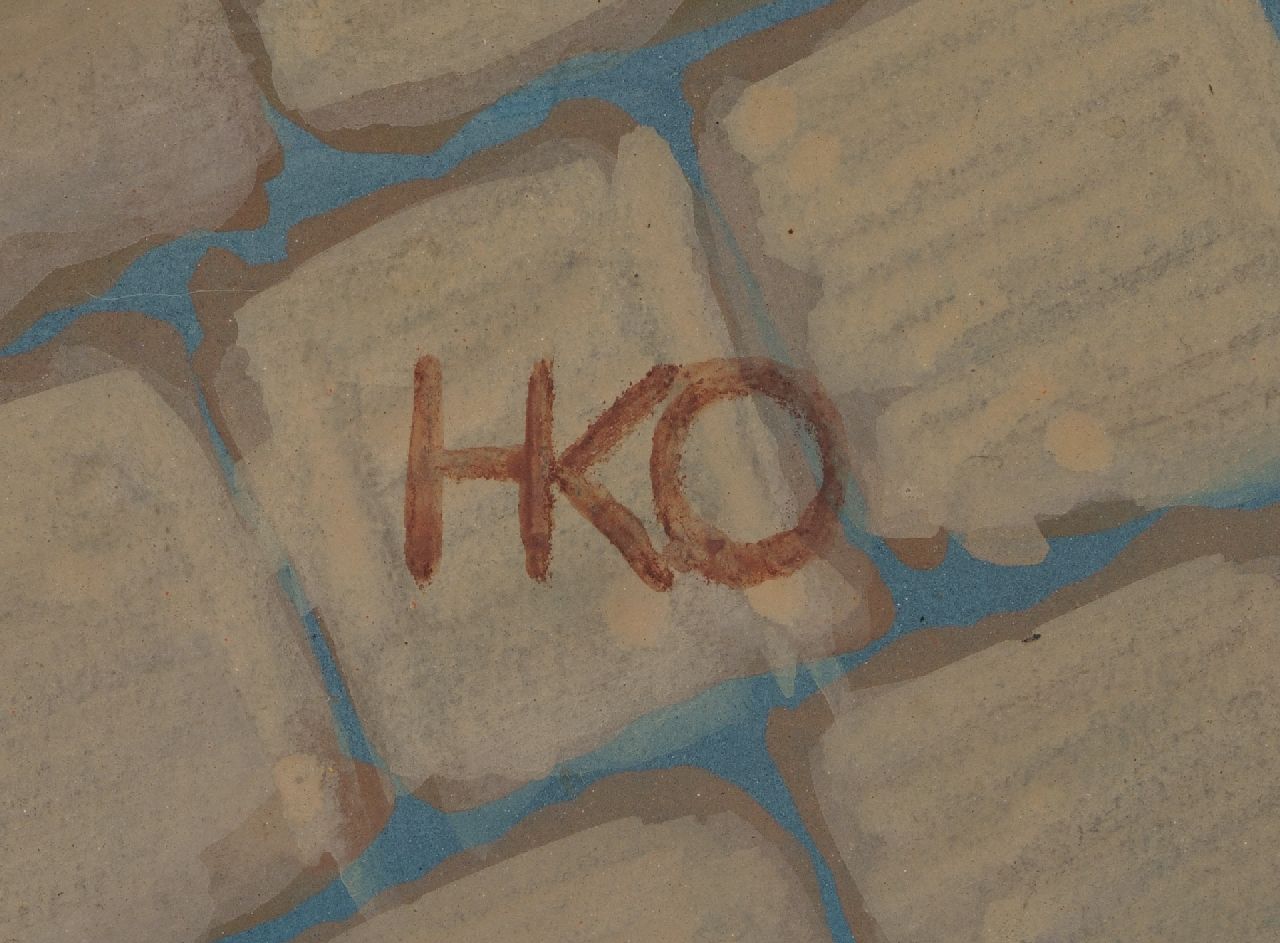 Harm Kamerlingh Onnes signaturen De lente is begonnen     (i.o.)