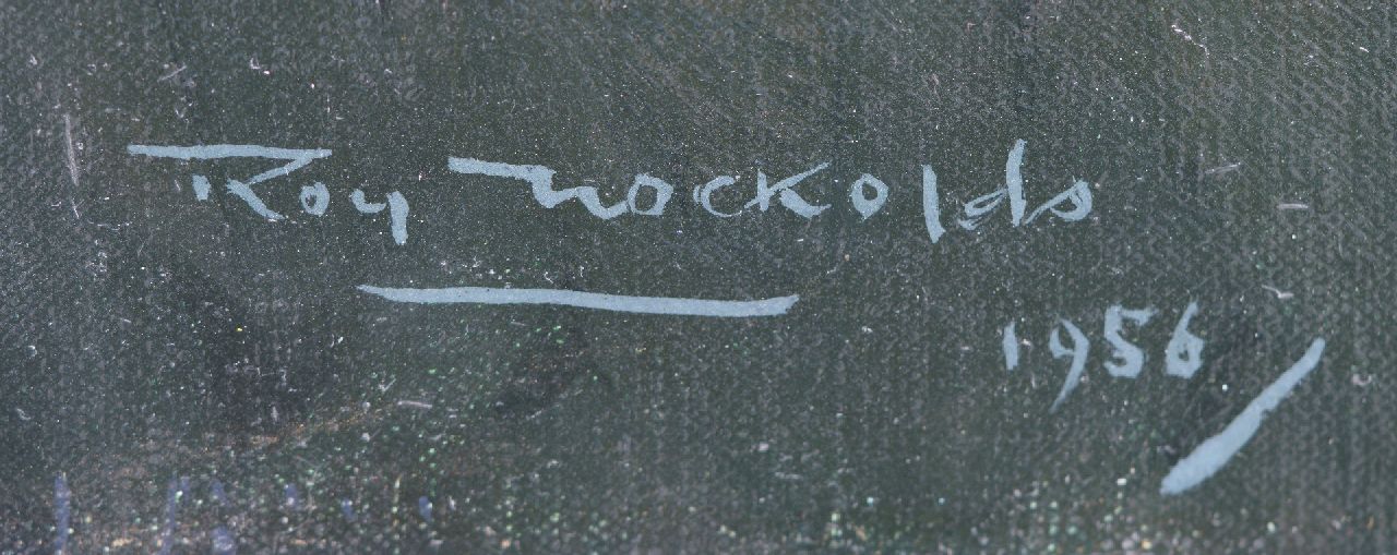 Roy Anthony Nockolds signaturen Rally in de Alpen - Triumph TR3