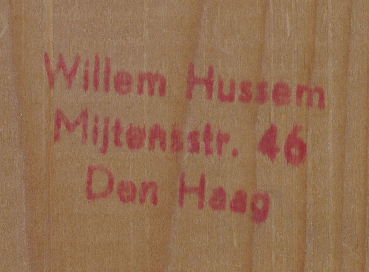 Willem Hussem signaturen Compositie