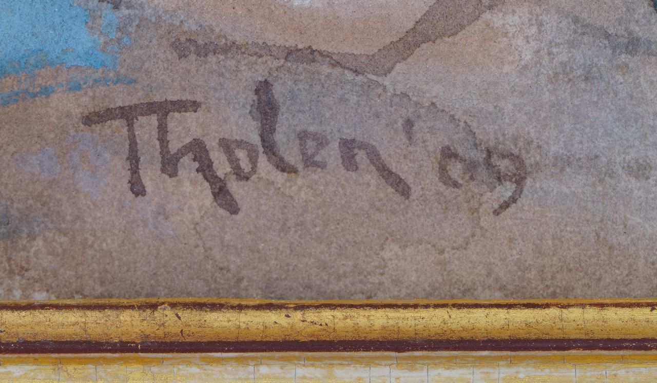 Willem Bastiaan Tholen signaturen Havenhoofd van Nijkerk