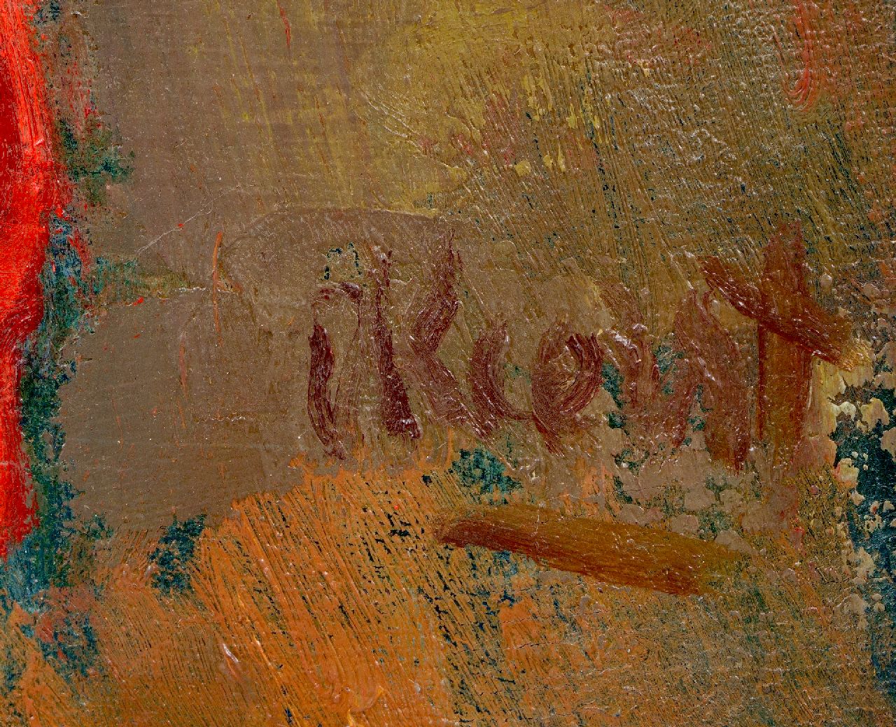 Cornelis Kievit signaturen Interieur