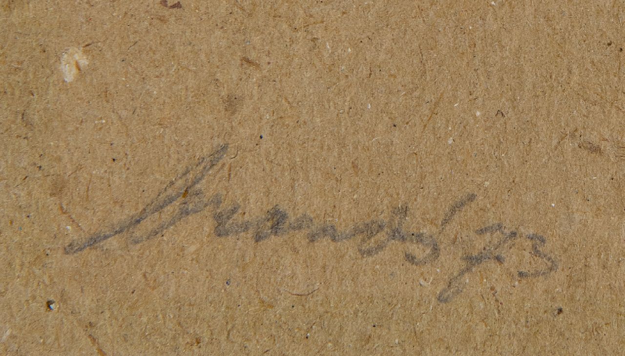 Eugène Brands signaturen Landschap