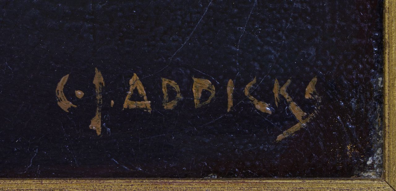 Christiaan Addicks signaturen Vruchtenstilleven