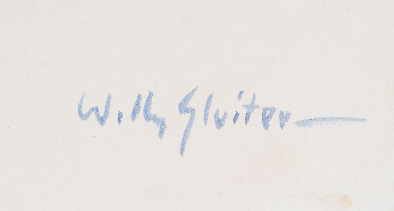 Willy Sluiter signaturen Scheveningen, Bains Mixtes