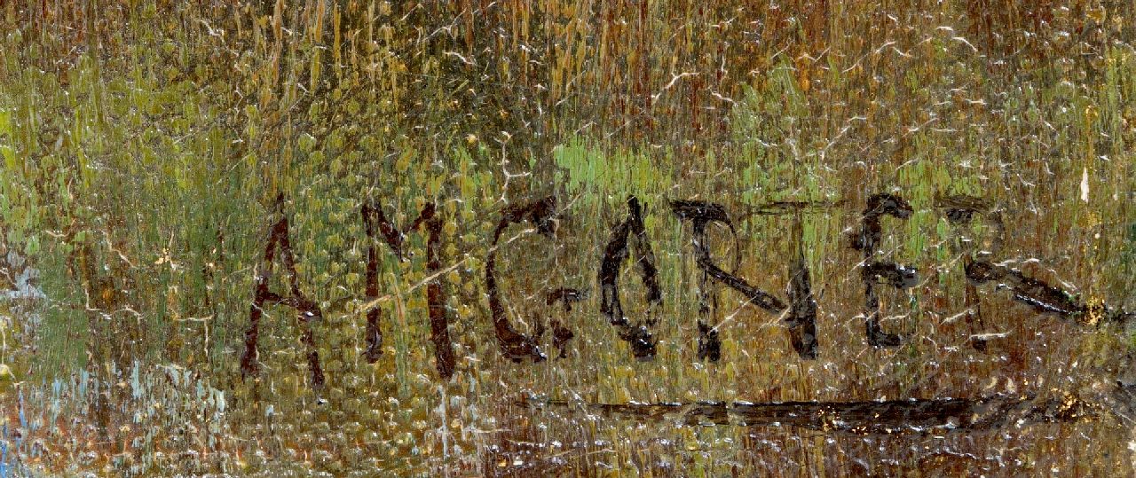 Arnold Marc Gorter signaturen Lentebloesem