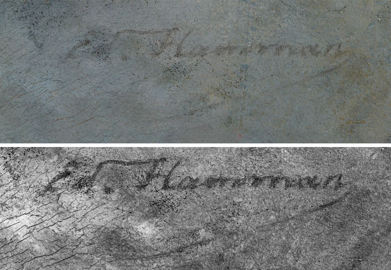 Edouard Hamman signaturen In gedachten