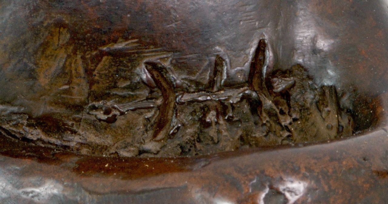 Hetty Heyster signaturen Liggende leeuw