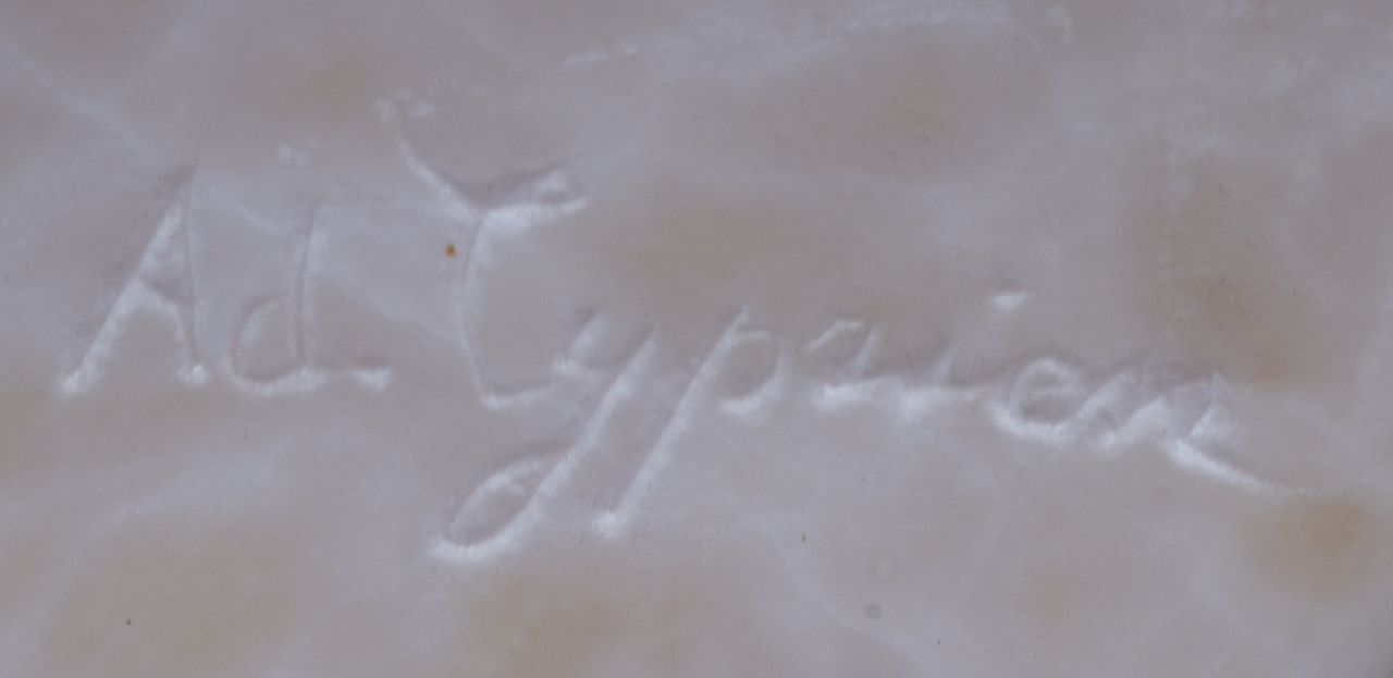 Adolfo Cipriani signaturen Jongedame met hoed