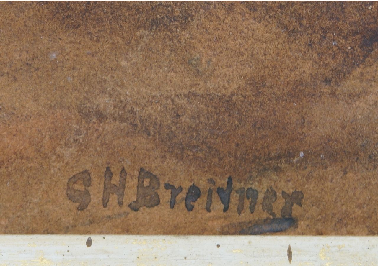 George Hendrik Breitner signaturen Cavalerie