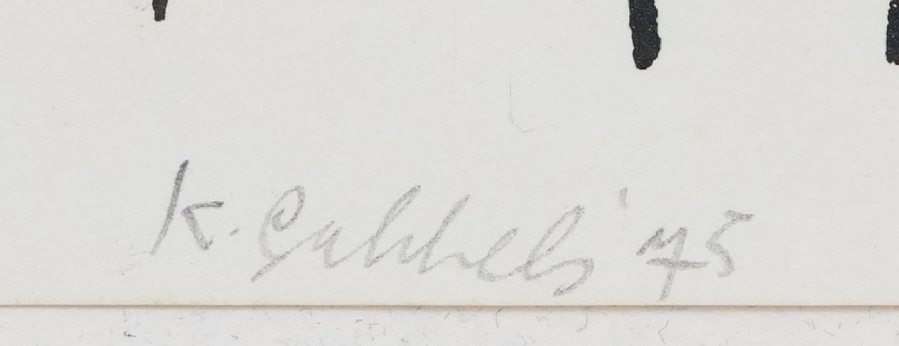 Klaas Gubbels signaturen Rood tafeltje