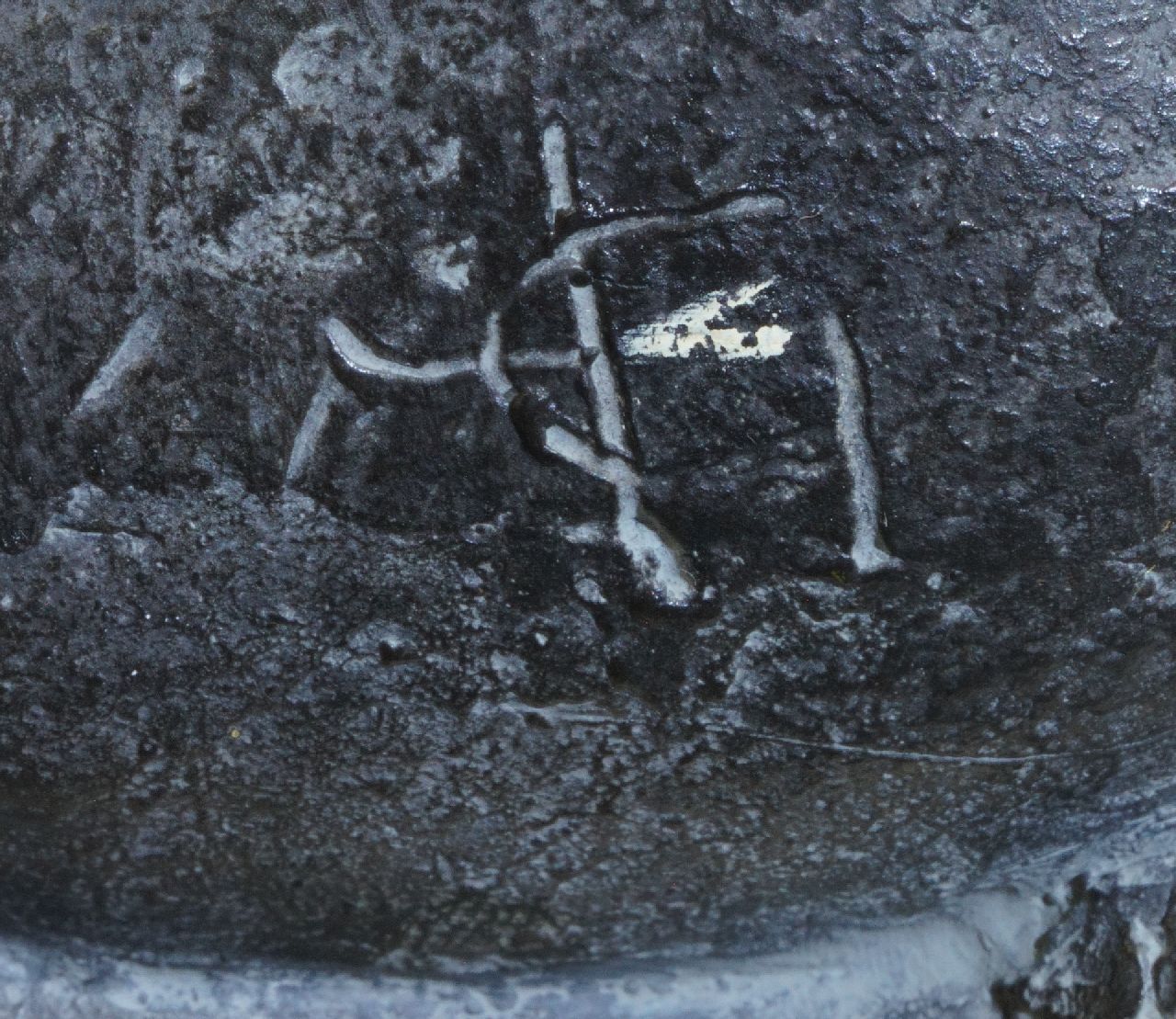 Joop Hekman signaturen Vrouwelijk naakt