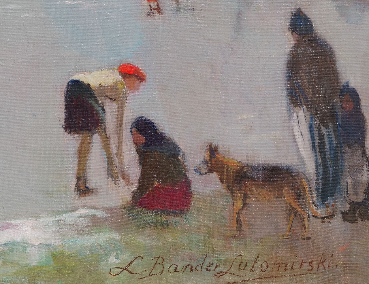 Léonie Bander-Lutomirski signaturen Schaatsplezier in Noord-Holland