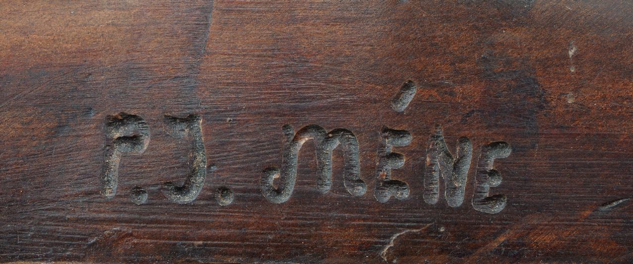 Pierre Jules Mène signaturen Dromedaris